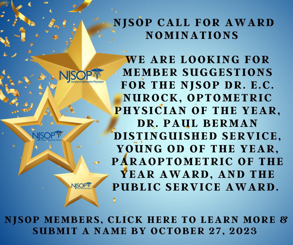 NJSOP Call for Names - Awards 